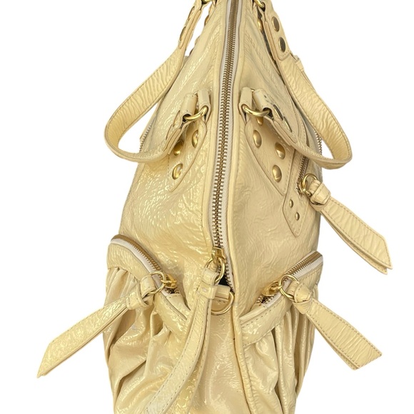 Women’s Isabella Fiore Patent Leather Hand Studded  Bag - Picture 5 of 7